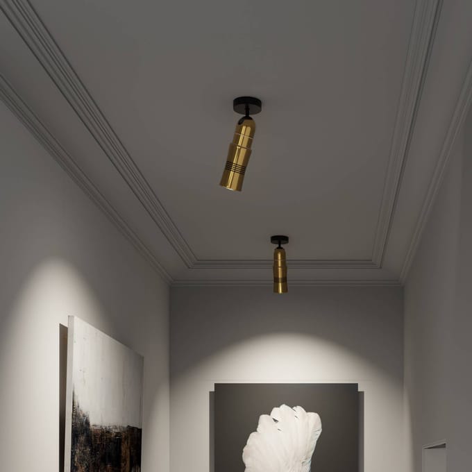 Top Light Neo! Spot Wall/Ceiling LED spot HV, messing