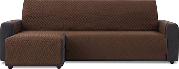 Waterproof Bankbeschermer Links - urine bestendig - 200cm breed - Bruin