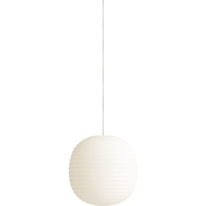 New Works Lantern in Mat Wit Opaal Opaalglas , Klein