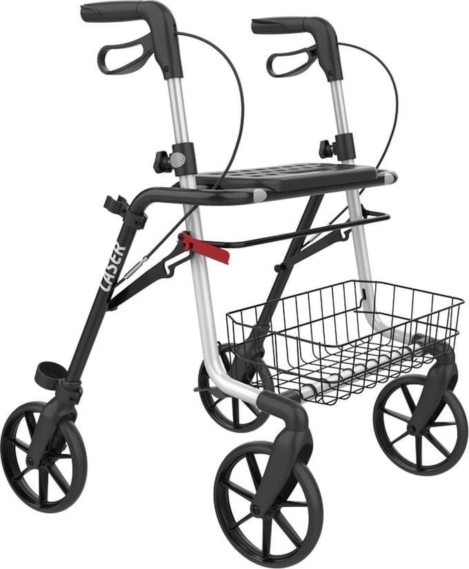 Opklapbare Rollator Laser