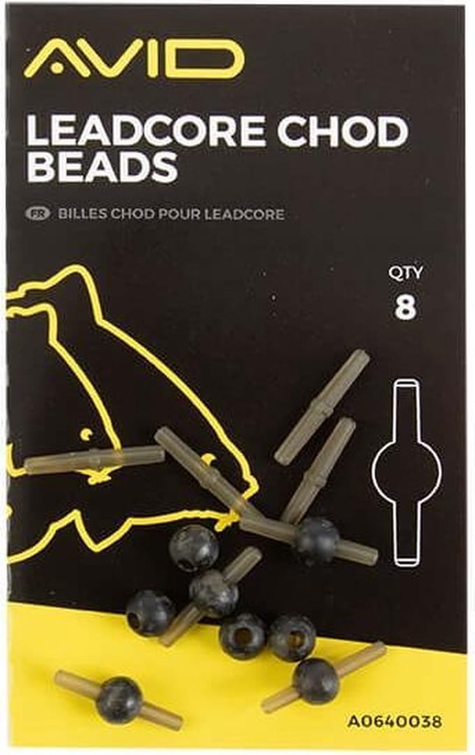 Avid Carp Avid Terminal Tackle Leadcore Chod Beads (8 pcs)