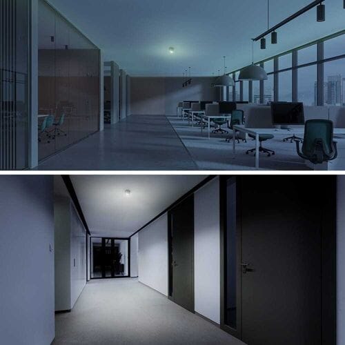 HOFTRONIC Locus - Inbouwspot noodverlichting opbouw montagekit - Aluminium - Wit