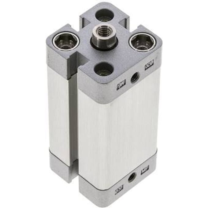 ISO 21287 Compacte Dubbelwerkende Cilinder 20-40mm - Magnetisch
