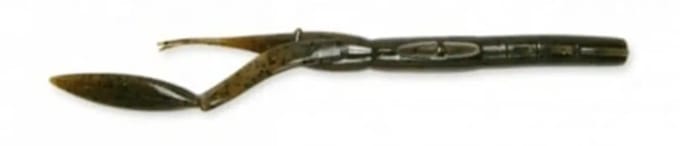 Keitech Neco Camaron 5.5 (14 cm) Softbait - 6 stuks Green Pumpkin PP 101S