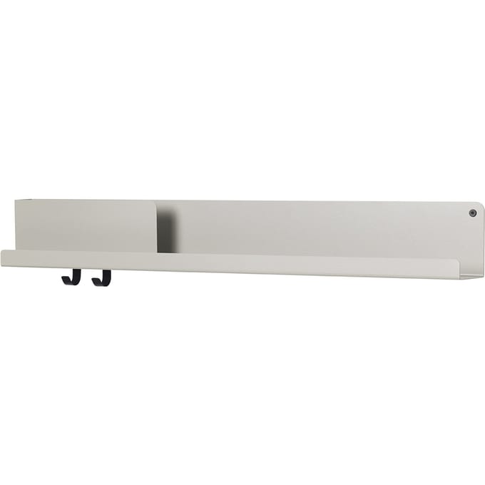 Muuto - Folded rek - grijs - 96 x 13 cm - 4 - 6 Wochen