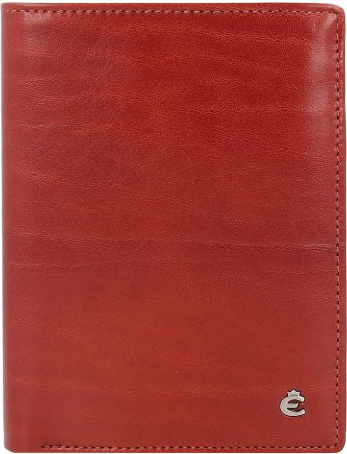 Esquire Leren Portemonnee Toscana RFID Wallet Brown Bruine