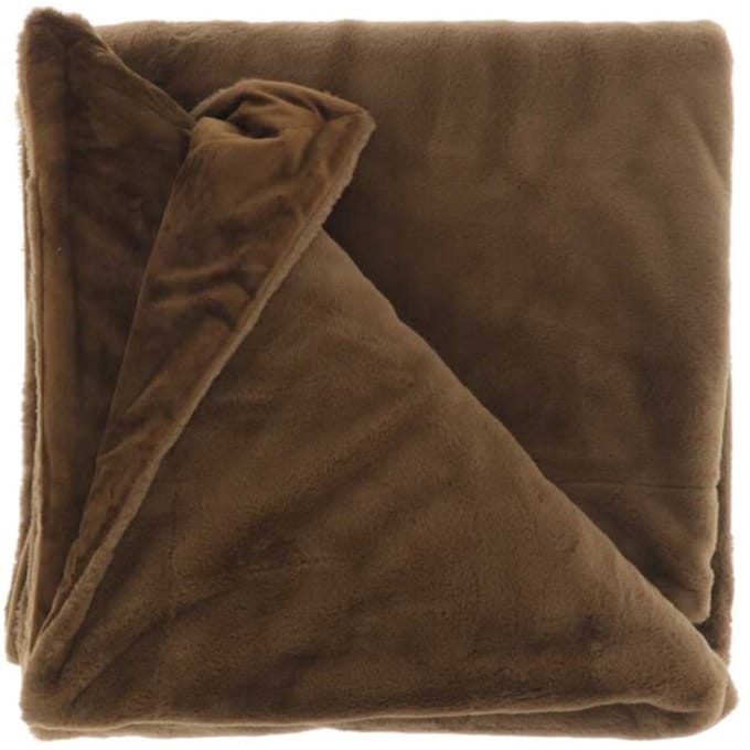 Unique Living | plaid klaas 150x200cm bison brown
