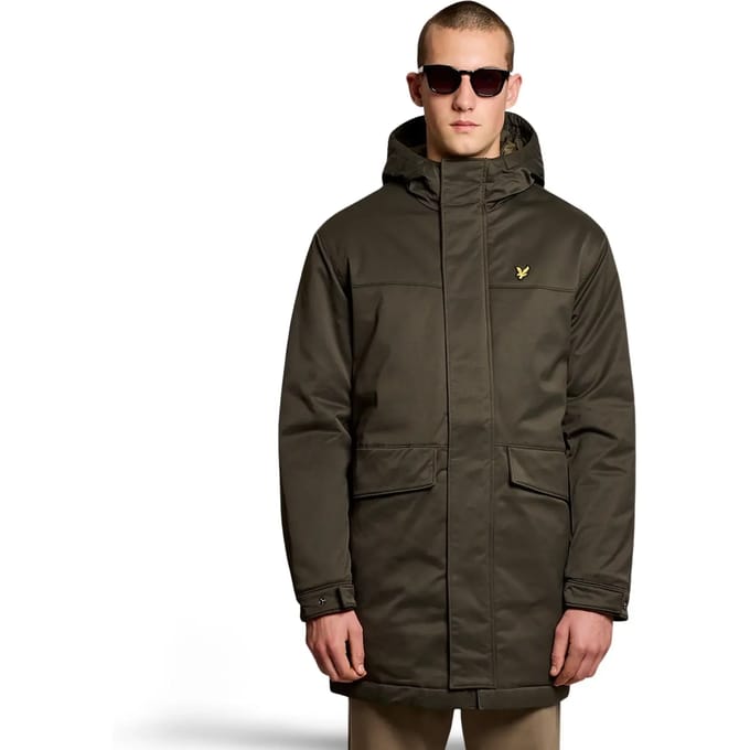 Lyle &amp; Scott Groene Olijf Parka