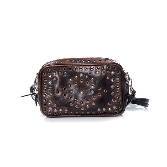 Prada, Vitello vintage versierde cameratas.
