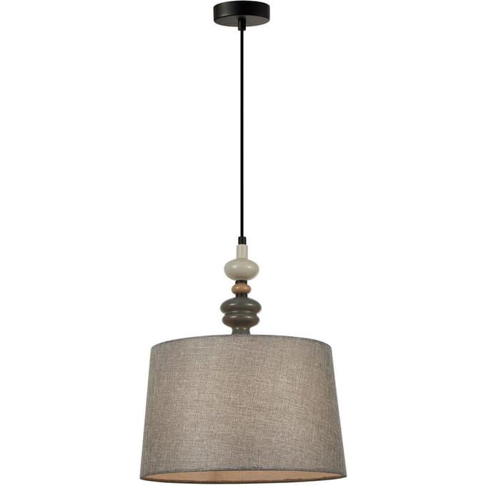 Italle PND-22374B-BK schil van wisząca licht E27