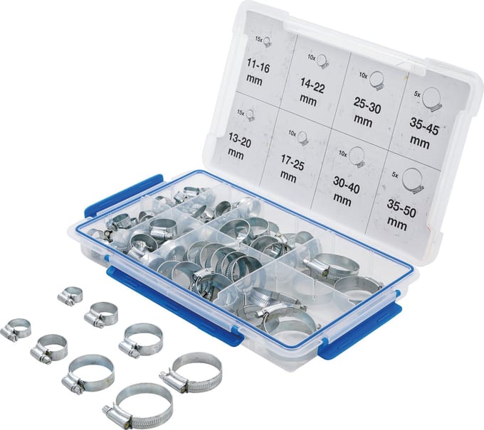 BGS Assortiment slangklemmen 80 delig