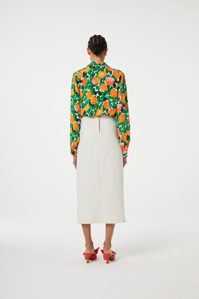 Fabienne Chapot Coco Blouse Grass Is Greener/jus Maat: 34 | Blouses Outlet | Dames | Groen