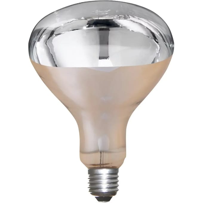 Kerbl Witte infrarood warmtelamp 150 Watt E27 voor kuikens en jonge dieren