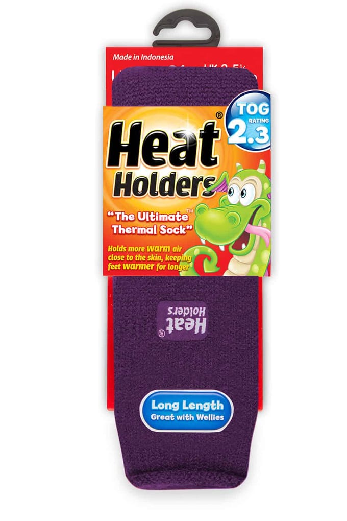 Heat Holders - Thermosokken voor kinderen 2.3 Tog - Paars