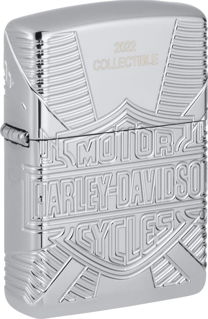 Aansteker Zippo Armor Case Harley Davidson Collectable 2022