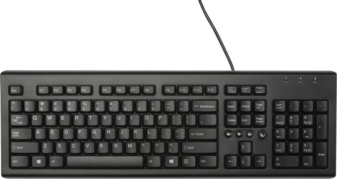 HP WZ972AA - klassiek toetsenbord met snoer