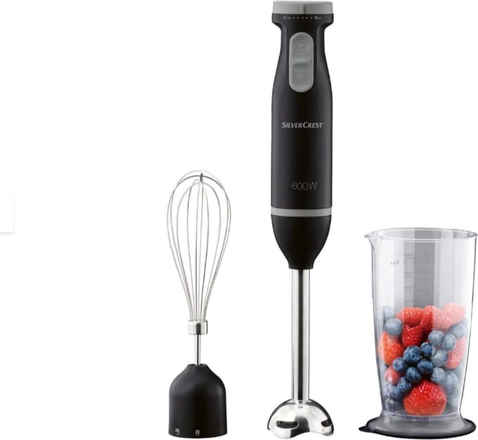 SILVERCREST® Staafmixer Set - 2 in 1 Blender + Staafmixer 600W - Complete set