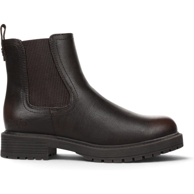 Blowfish Malibu dames chelsea boots van bruin kunstleer - Alfie