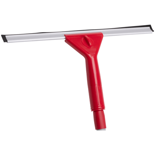 Dirt Devil Raamwisser Set - Telescopische Steel 57-129 CM - 2x Microvezel Doek - Grijs/ Rood