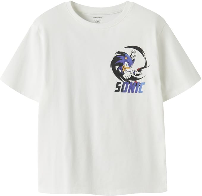 NAME IT - NKMFITUS SONIC SS NREG TOP BOX SKY - Jongens - T-shirts
