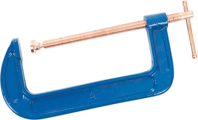 Silverline G-klem - Houtklem - Verstelbaar - 200 mm - Roestbestendig