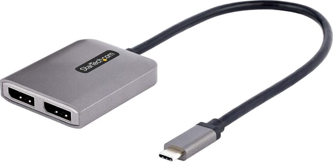 StarTech 2 poorts USB-C MST Hub - Dual-DisplayPort 4K 60Hz