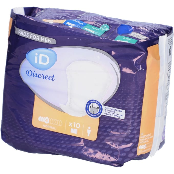 iD Discreet Incontinentie Pads voor mannen