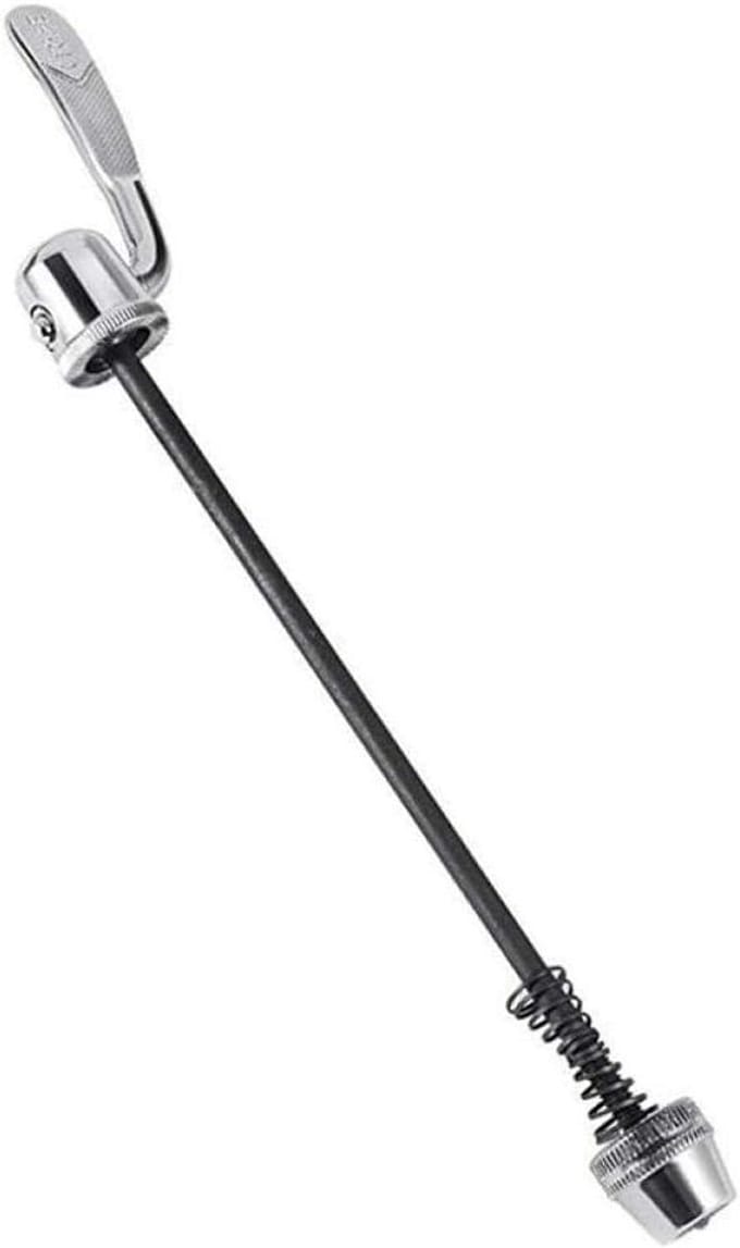 Fiets As - Wielhouder - Vaste Fiets - Snelle Bevestiging - 165 mm - Zilver