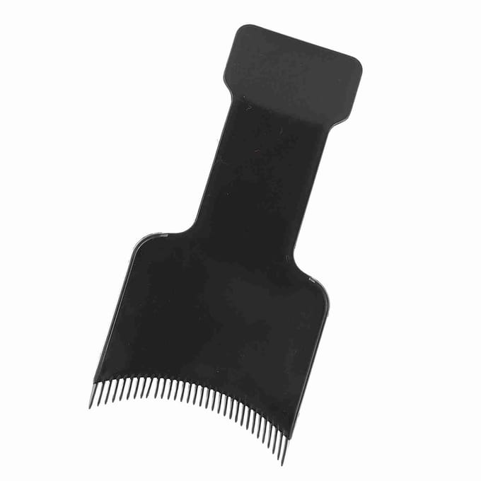 Haarverfborstel Highlight Board Tint Kam Plaat Salon Haarstyling Tools S Large Black white