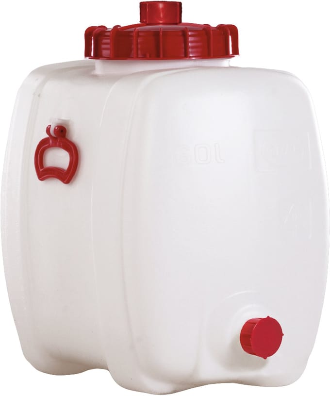GRAF Universeel-Vat 60 Liter ovaal van levensmiddelengeschikt PE