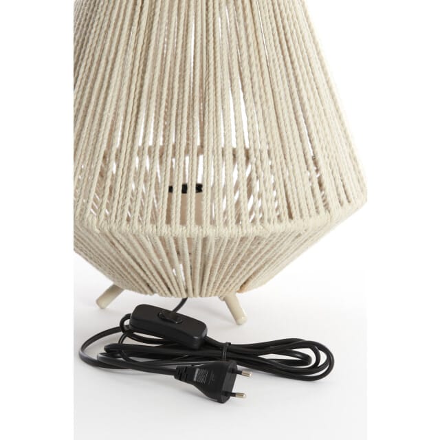 Light & Living - Tafellamp FELIDA - Ø28x32cm - Wit