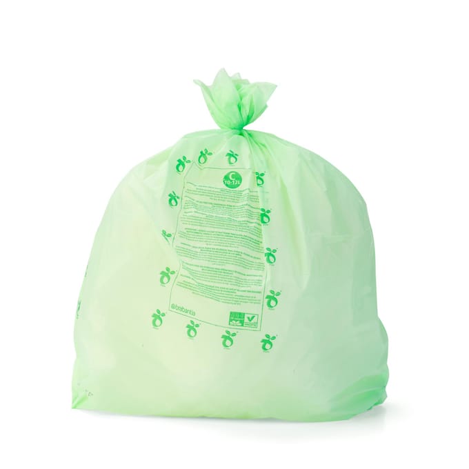 Brabantia PerfectFit Vuilniszakken - 100% Composteerbaar - Biologisch Afbreekbaar - 10/12 l - Code C - 10 stuks