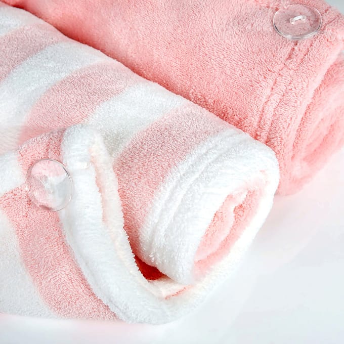brushworks Microvezel Haarwrap Duo