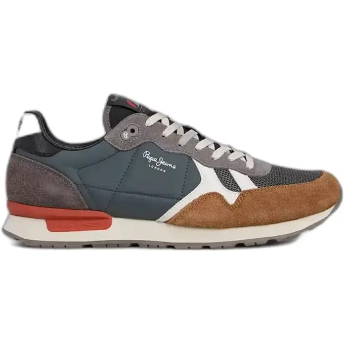 Pepe Jeans Brit Essence Schoenen Grijs EU 44 Man