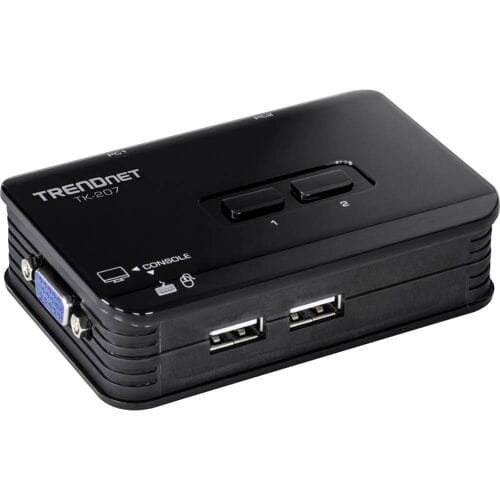 TRENDnet 2-Port USB KVM-schakelaar / Kabler