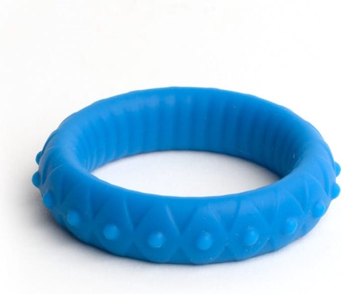 Sport Fucker - Trailblazer Cockring - Liquid Siliconen - Blauw