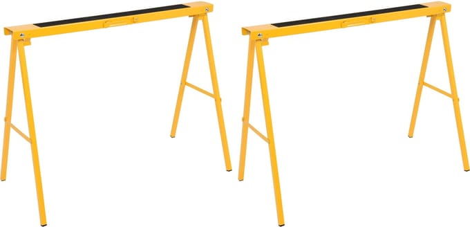 VOREL Set van 2 schragen opvouwbaar - max 200kg - antislip