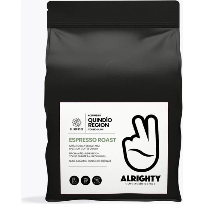 Alrighty Colombia Espresso 250g