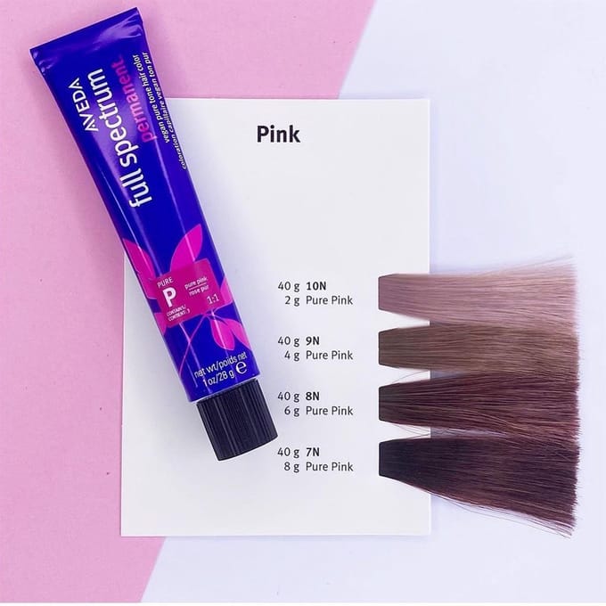Aveda Full Spectrum Pure Tone Haarkleuring pure pink 28g P