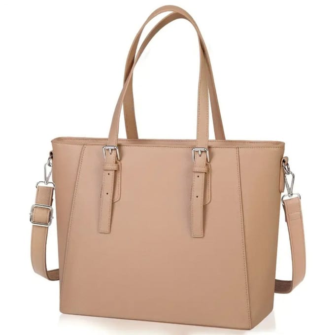 Nivard Handtas Dames - Schoudertas - School - Shopper - Schooltas - Werktas - Khaki