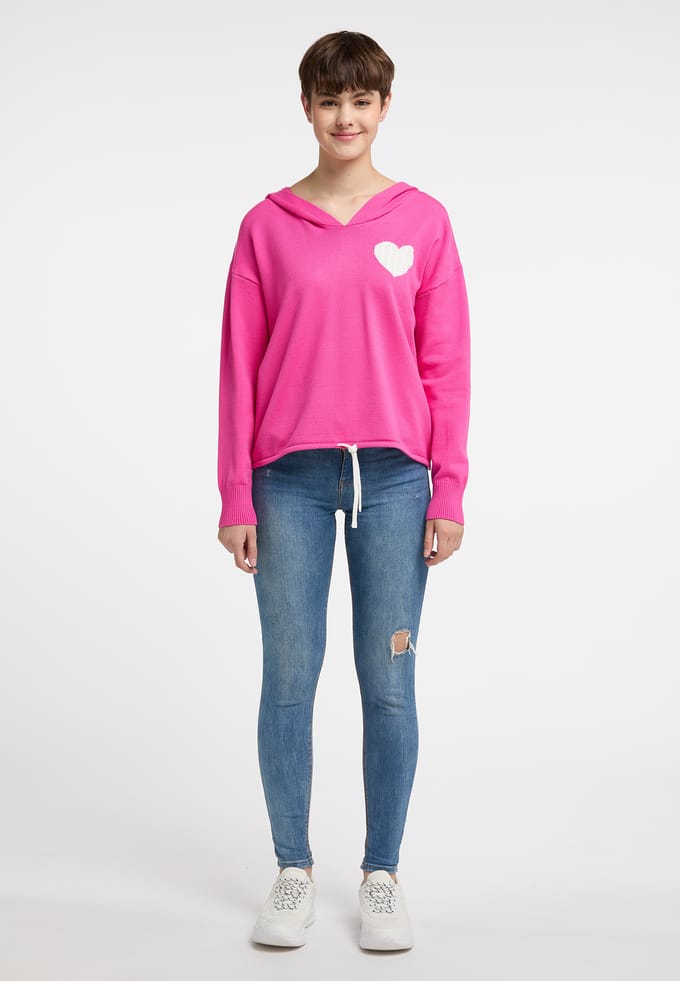 Mymo Gebreide trui Nolie Dames roze
