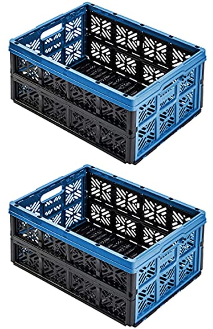 Professionele vouwbox 32 liter - 36 x 49 x 23,5 cm - Inklapbare boodschappenkist