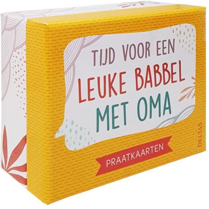 Tijd Voor Een Leuke Babbel Met Oma Praatkaarten