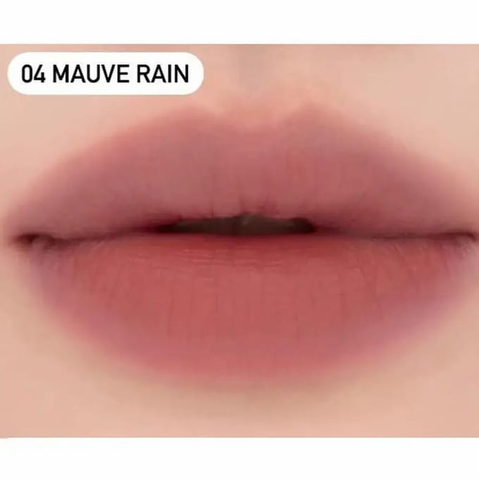 NUSE Mousse Liptual Liquid Lipstick 04 Mauve Rain – Fluweelmatte lippenstift 4,5 Vloeistof