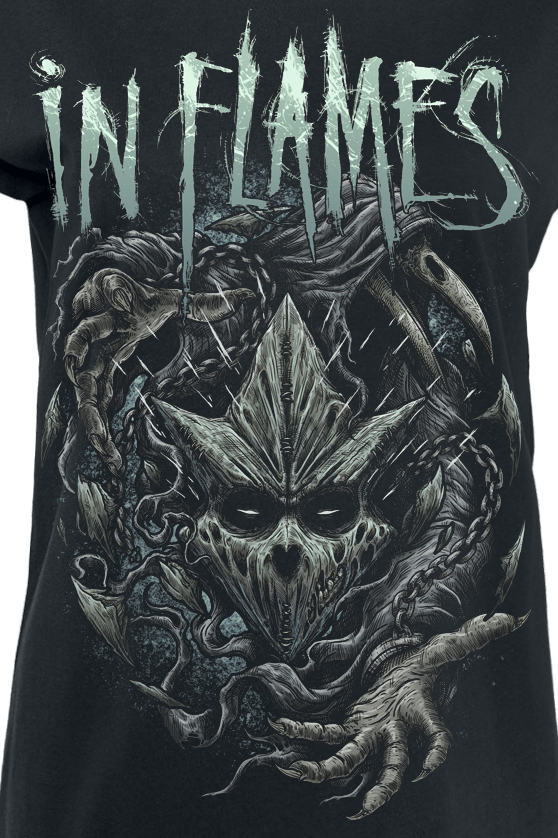 In Flames In Flames We Trust Dames T-shirt - zwart - S