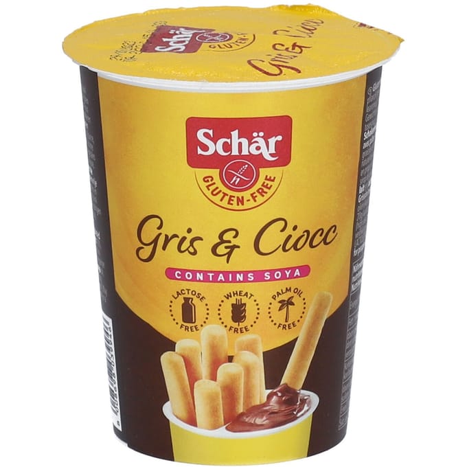 Schar Milly grissini & chocolate sticks glutenvrij 52 Gram