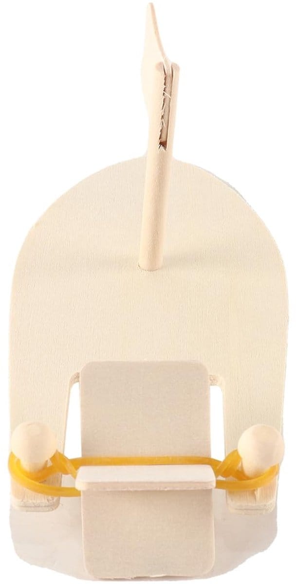 Dailygoods - 6-Delige Doe-Het-Zelf Zeilboot Modelset voor Knutselen