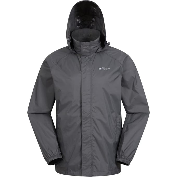 Mountain Warehouse Heren Pakka II Waterdichte Jas (Grijs)
