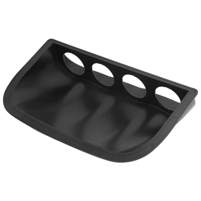 Universele 4-Gats Meterhouder Quad Meter Pod 52mm2in Instrumenten Dashboard Onderdelen black