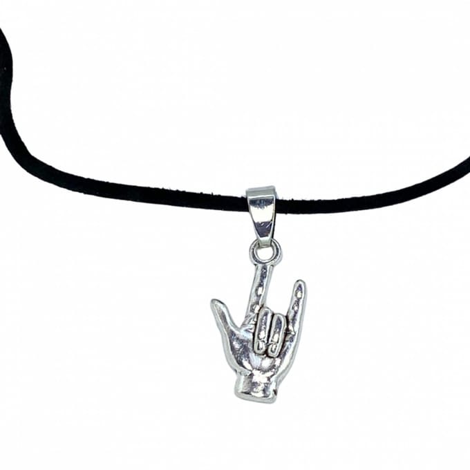 Gebarentaal ketting- I Love You- Charme Bijoux